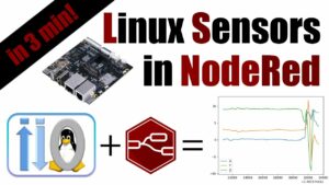 Visualizing Linux Sensors with NodeRed & BeaglePlay in 3 Minutes